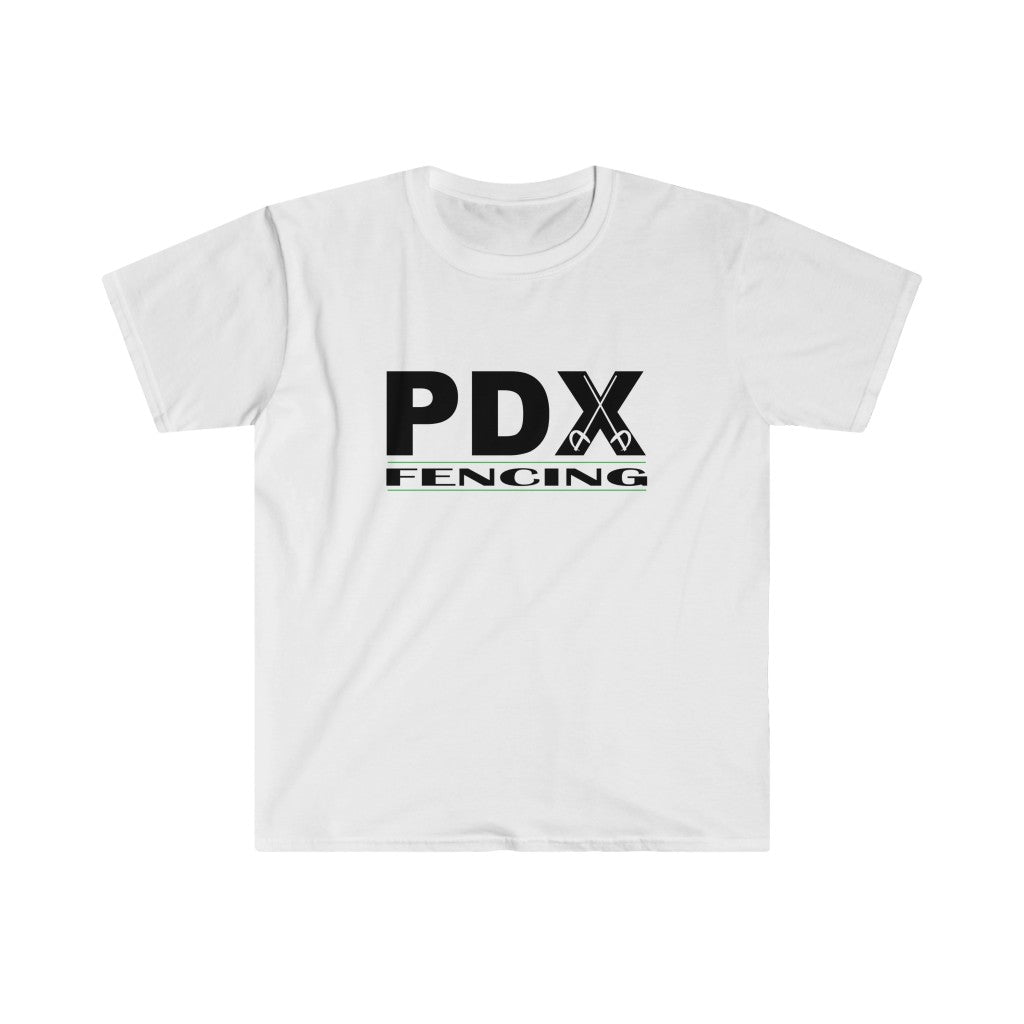 Classic PDX Fencing logo - Crossed Swords Unisex T-Shirt