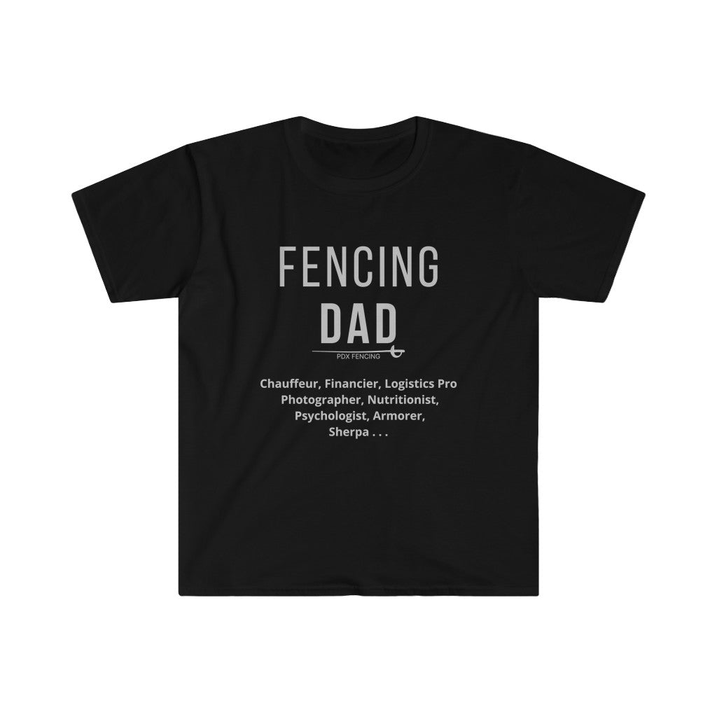 PDX Fencing Dad Fun T-Shirt
